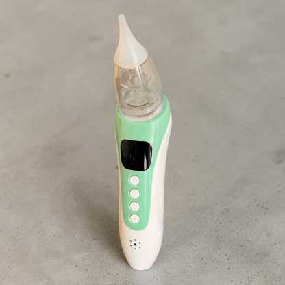 Electric Baby Nasal Aspirator – Gentle Nose Cleaner for Newborns & Infants
