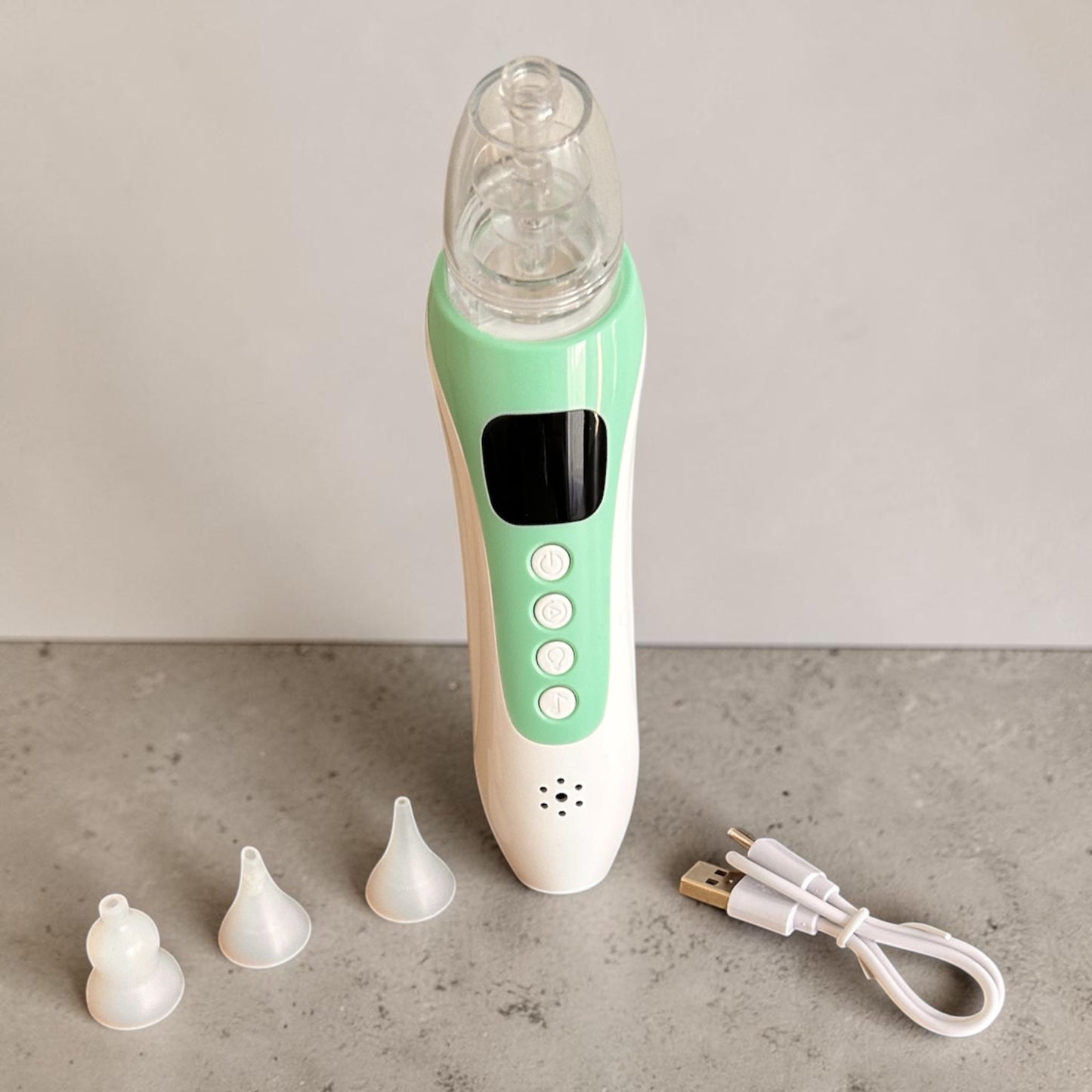 Electric Baby Nasal Aspirator – Gentle Nose Cleaner for Newborns & Infants