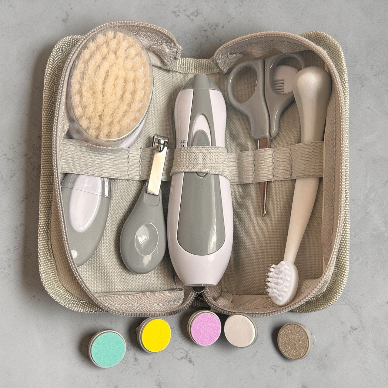 Electric Baby Nail Care Set – Safe Nail Trimmer Gift Box for Newborns & Infants