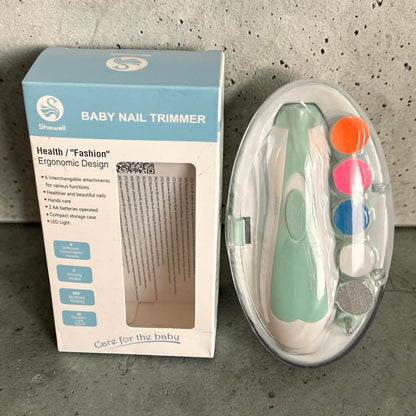 Baby Electric Nail File – Safe & Gentle Nail Trimmer for Newborns & Infants