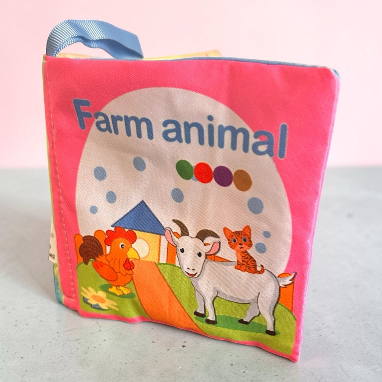 Water Resistant Cloth Book For Babies