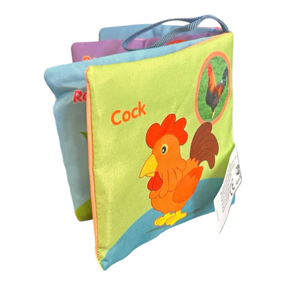 Water Resistant Cloth Book For Babies