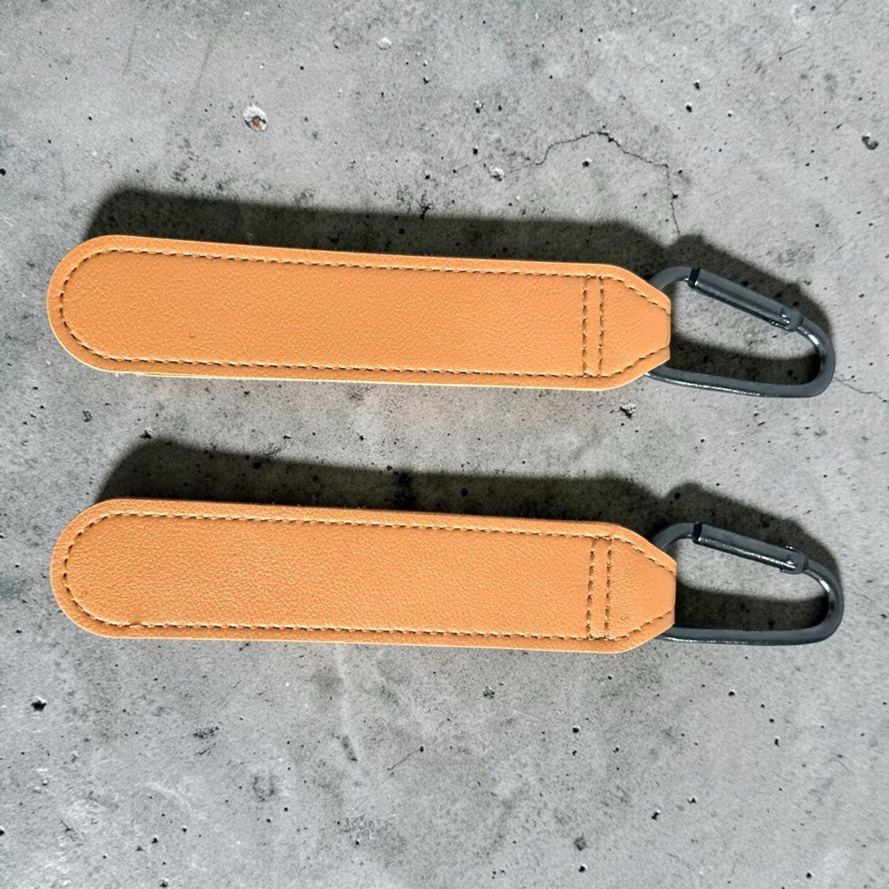 Leather Stroller Hooks – Universal Bag Clips for Prams & Pushchairs (Set of 2)