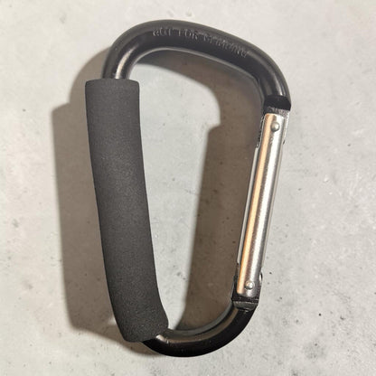 D-Shaped Stroller Hooks – Heavy Duty Carabiner Clips for Prams & Pushchairs